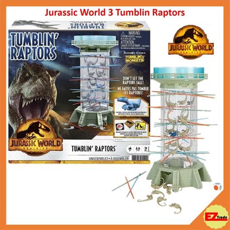 Mattel Jurassic World 3 Dominion Tumblin Raptors Dominion Gwp20 Hobbies And Toys Toys And Games On