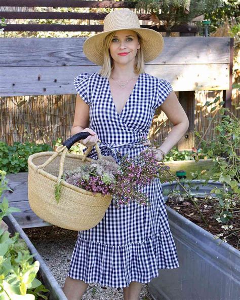 Reese Witherspoon Wears Cute Gingham Dresses On Repeat