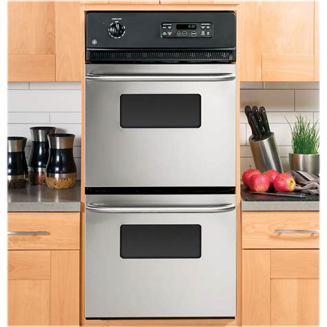 Ge Built In Double Electric Wall Oven Stainless Steel Jrp Skss