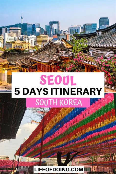 5 Days In Seoul The Best Seoul Itinerary And Unique Things To Do