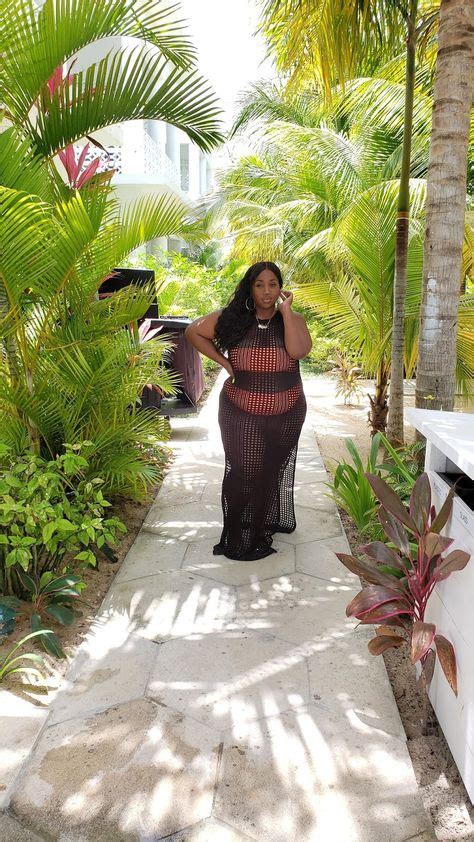 Lace N Leopard Plus Size Vacation Outfit Jamaica Crochet Cover Up