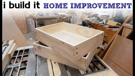 This is what you are thinking right? How To Make Drawers The Easy Way - Kitchen Cabinet Build ...