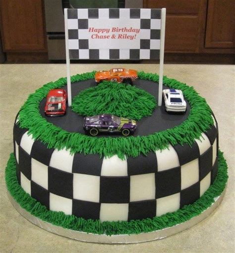 30 Marvelous Photo Of Race Car Birthday Cake Cars