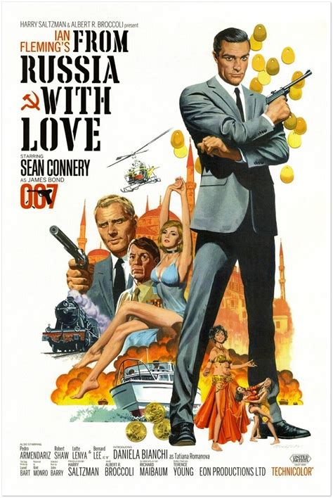 From Russia With Love James Bond 007 Movie Poster Sean Connery Us Versionのebay公認海外通販｜セカイモン