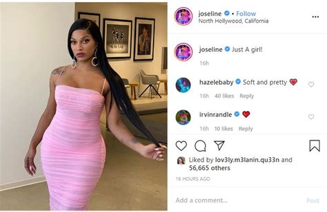 Getting Thick Joseline Hernandez Flexes Her Curves In Skin Tight