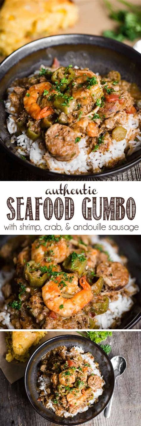 Learn how to make authentic new orleans cajun gumbo at home with the fabulous recipes that are easy to follow. Seafood Gumbo, with shrimp, crab, chicken Andouille ...