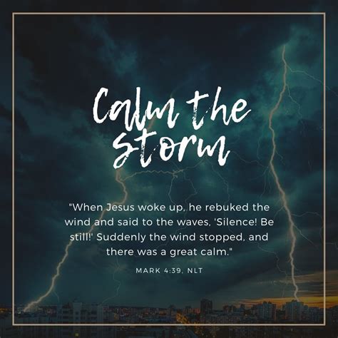 Jesus Calms the Storm Day 1 Mark 4 | Calming the storm, Jesus calms the storm, Storm quotes
