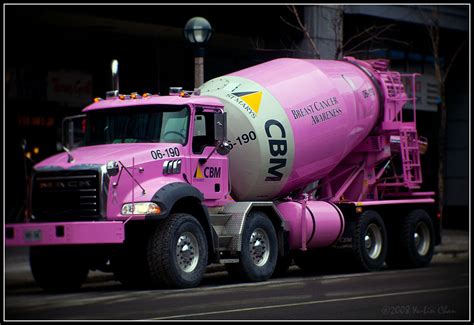 Pink Cement Truck Photo Yu Lin Chan Photos At