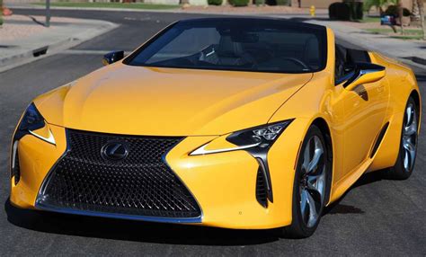 2021 Lexus Lc 500 Convertible First Drive Review Top Down Allure Up