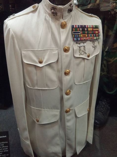 Jarrod's uniform for the Joker's Ball White dress uniforms for Marine