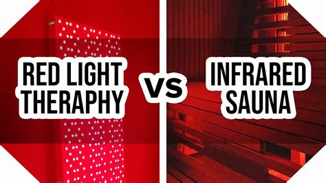 Red Light Therapy Vs Infrared Sauna Youtube