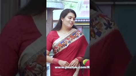 197 hot aunty silky satin saree tamil serial actress hot chubby tamil aunty series 3