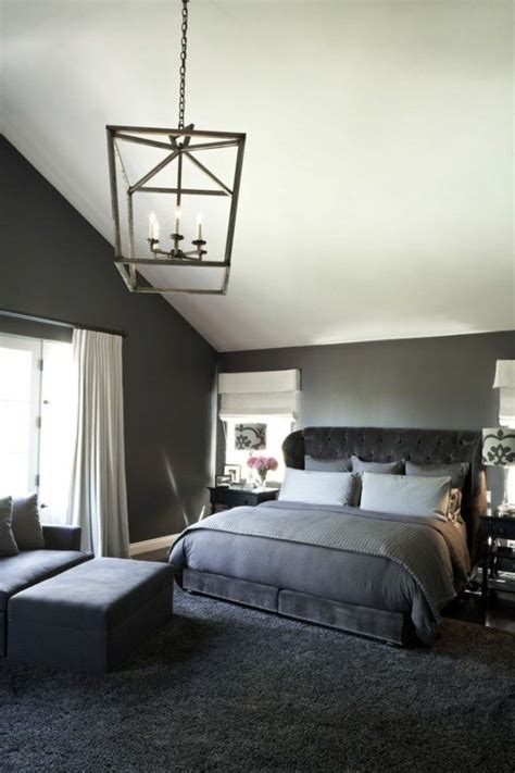 3 dark floors types and 26 ideas to pull them off. HugeDomains.com | Grey carpet bedroom, Dark grey carpet ...