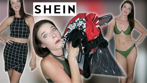 Huge Shien Try On Haul Bikinis Summer Clothes Youtube