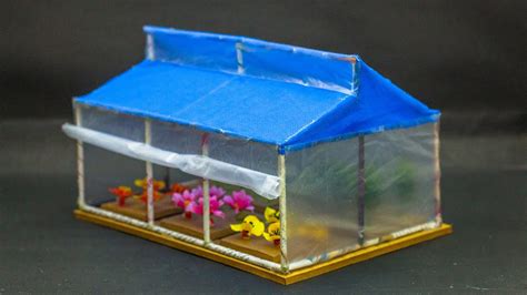 Science Projects Modern Green House Working Model Youtube