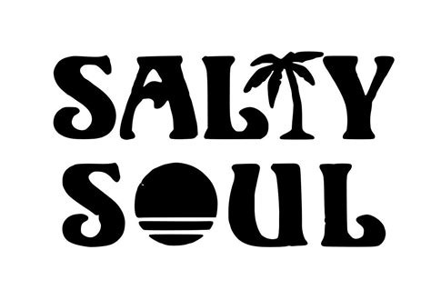 5x7 Salty Soul Vinyl Decal Etsy