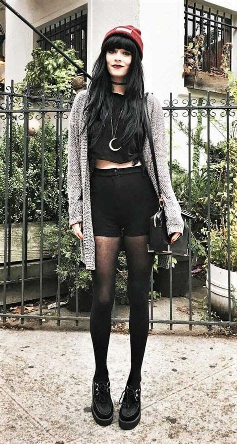 23 Cool Dark Grunge Outfit Ideas Estilo Ropa Gotica Mujer Ropa