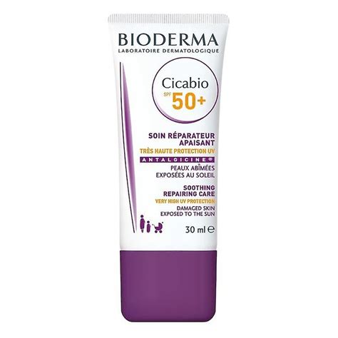 Bioderma Cicabio Soothing Repair Cream Spf50 30ml