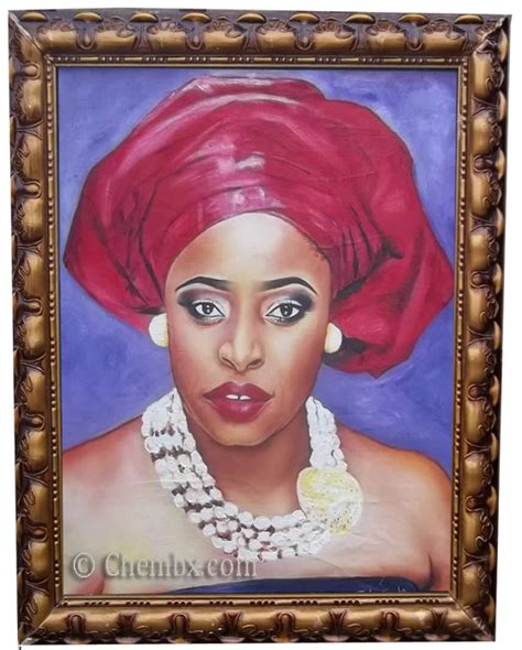 Portrait Painting Drawing Artist African Artist In Lagos State Abuja