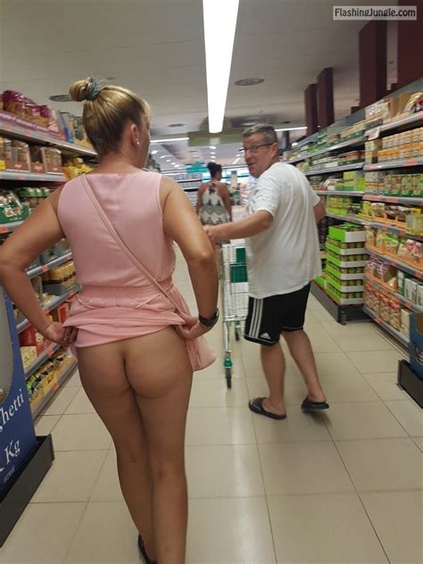 More Of Me Flashing Pantyless At Supermarket Kittyd Ass