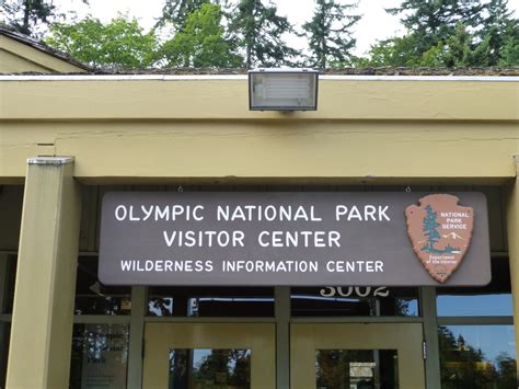 Olympic National Park Visitor Center And Wilderness Information Center