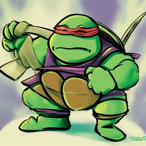 Krea Ai Robin Williams Ninja Turtle