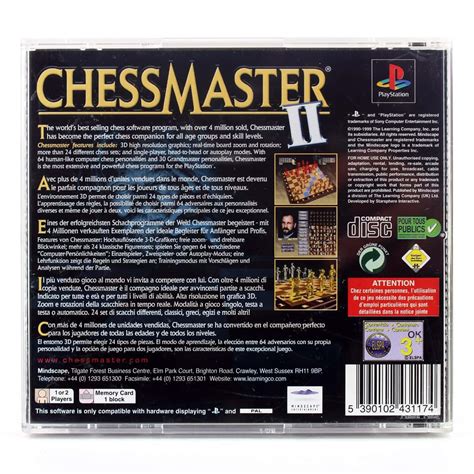 Chessmaster Ii Ps1 Wts Retro Køb Spillet Her