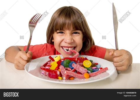 Child Eating Candy Image And Photo Free Trial Bigstock