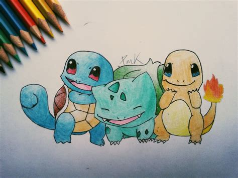 Pokemon Drawing With Colour