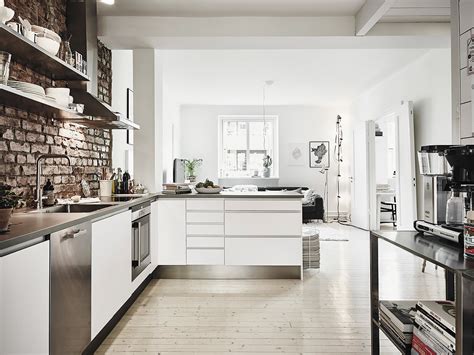 Scandinavian Interior Apartment With Mix Of Gray Tones