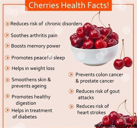 10 Impressive Health Benefits Of Cherry My Health Only