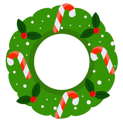 Free And Cute Christmas Wreath Clipart For Your Holiday Decorations