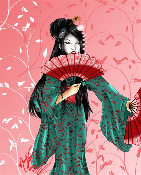 Geisha By Sassylilpanda On Deviantart