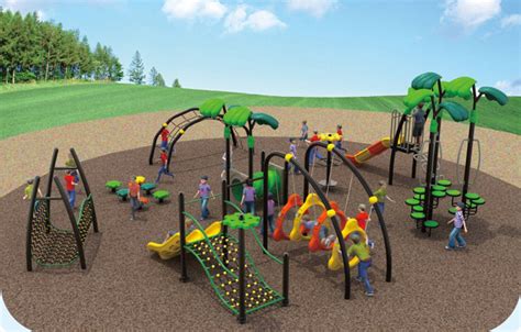 Outdoor Playground Equipment Fun Fitness For Kids