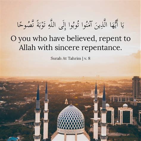 Repent ️ In 2020 Islamic Quotes Quran Quran Verses Islam