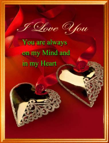 Always In My Heart And Mind Free I Love You Ecards Greeting Cards