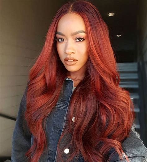 résultat de recherche d images pour black girl copper hair cool hair color hair inspiration