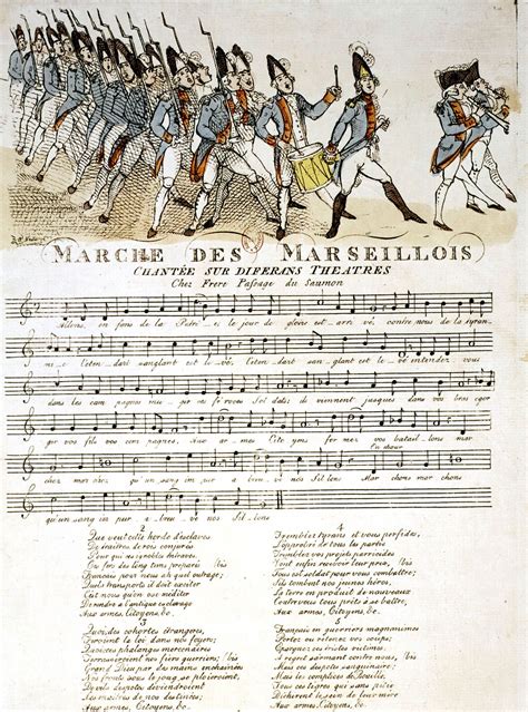 La Marseillaise Histoire De L Hymne National Français Aperçu Historique