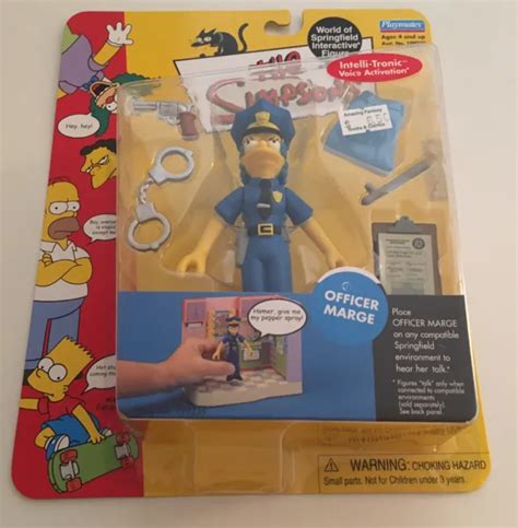 Series 7 Officer Marge Simpson The Simpsons Wos Action Figure Playmates New 1499 Picclick