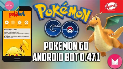 **please read me!** i am no longer updating the pokemon go apks. POKEMON GO ANDROID BOT 0.47.1 FOR ALL ANDROID VERSION