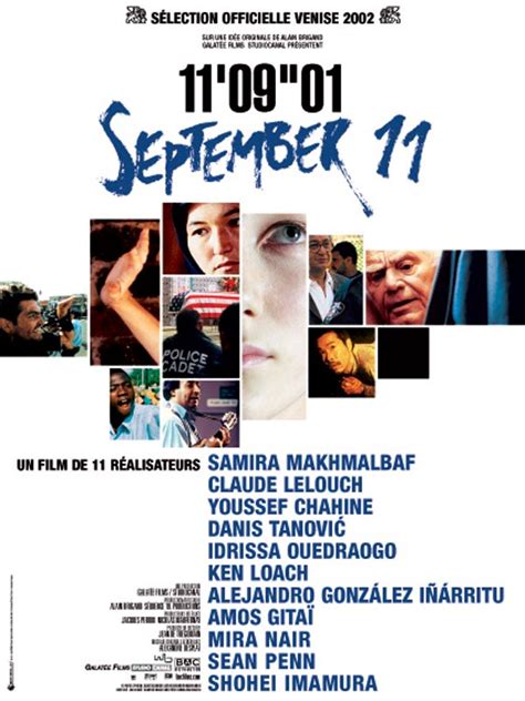 (1,084)imdb 8.52 h 8 min2002pg. 11'09''01 - September 11 - film 2002 - AlloCiné