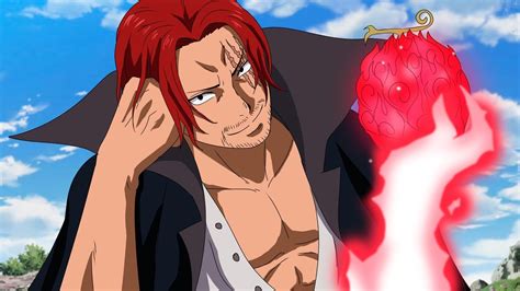 shanks devil fruit shanks true power revealed one piece youtube