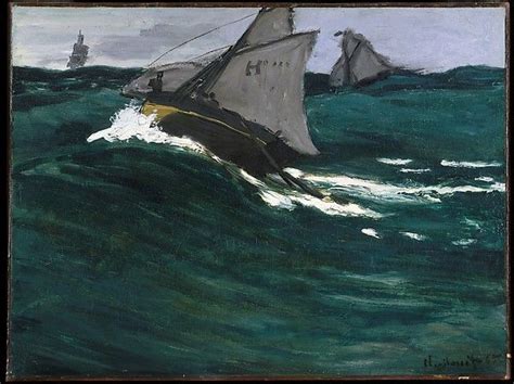 The Green Wave By Claude Monet C1866 67 Source