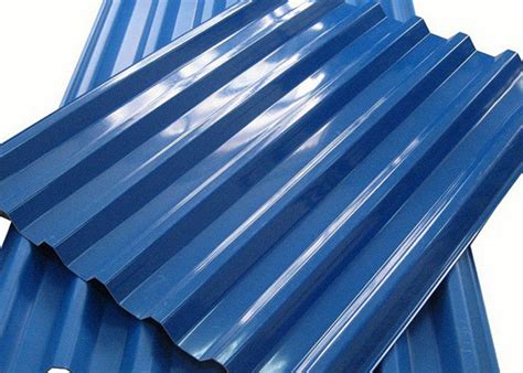 04 10mm Thick Color Coated Aluminum Corrugated Metal Roofing Sheets