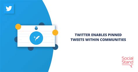 twitter enables pinned tweets within communities social stand