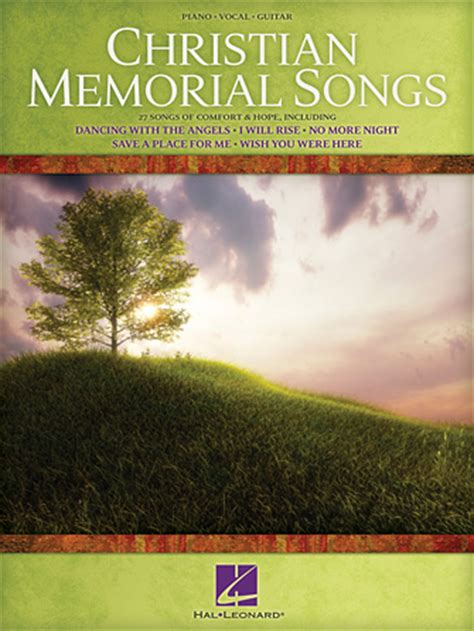 Christian funeral songs can bring peace with their hopeful, comforting and uplifting lyrics. He Will Carry You | Sheet Music Direct