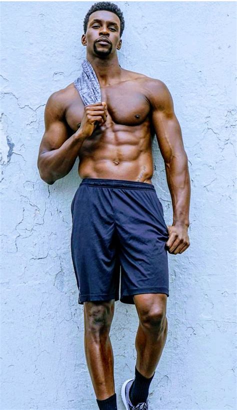 Perfect Mens Body Black Man Hot Black Guys Fine Black Men Handsome