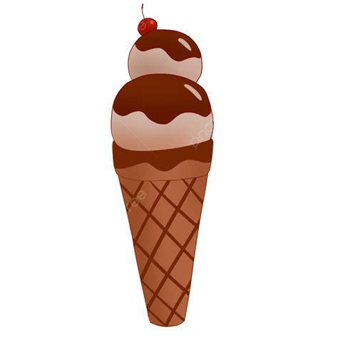 Chocolate Ice Cream Hd Transparent Cartoon Hand Drawn Delicious