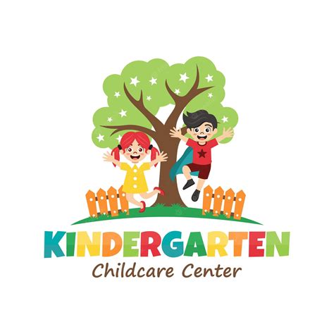 Premium Vector Preschool Kindergarten Playgroup Logo Icon Design
