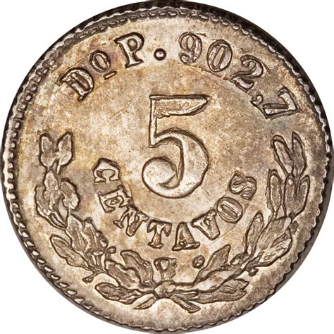 5 Centavos Mexico Numista
